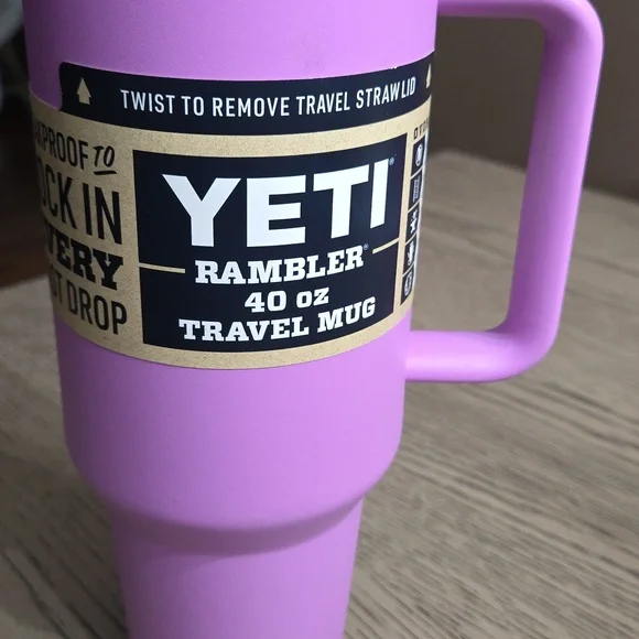 Yeti Rambler 40 oz Travel Mug - Lavender - Picture 7 of 9